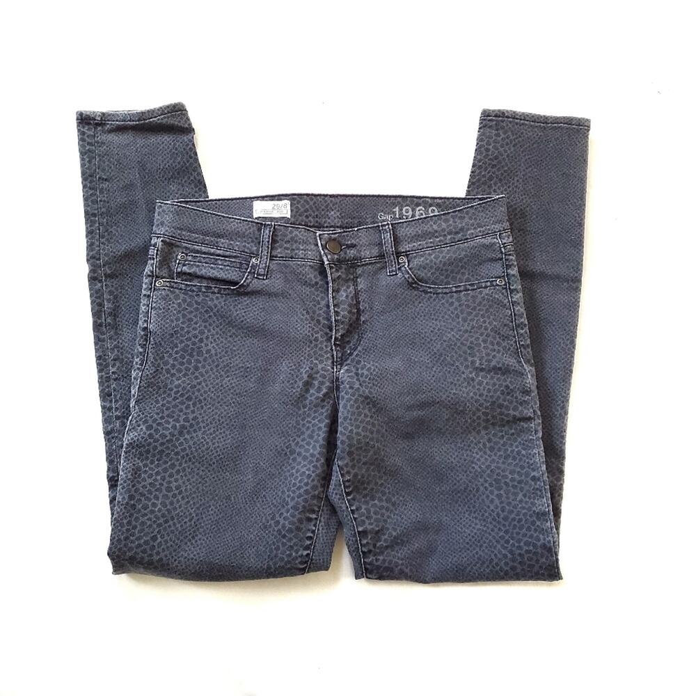 Gap | Gray Reptile Snake Pattern Legging Jean - image 2
